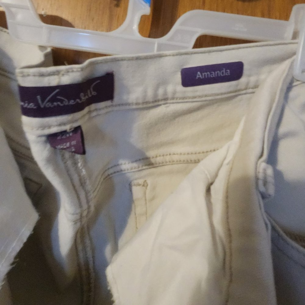 Gloria Vanderbilt Tan Jeans